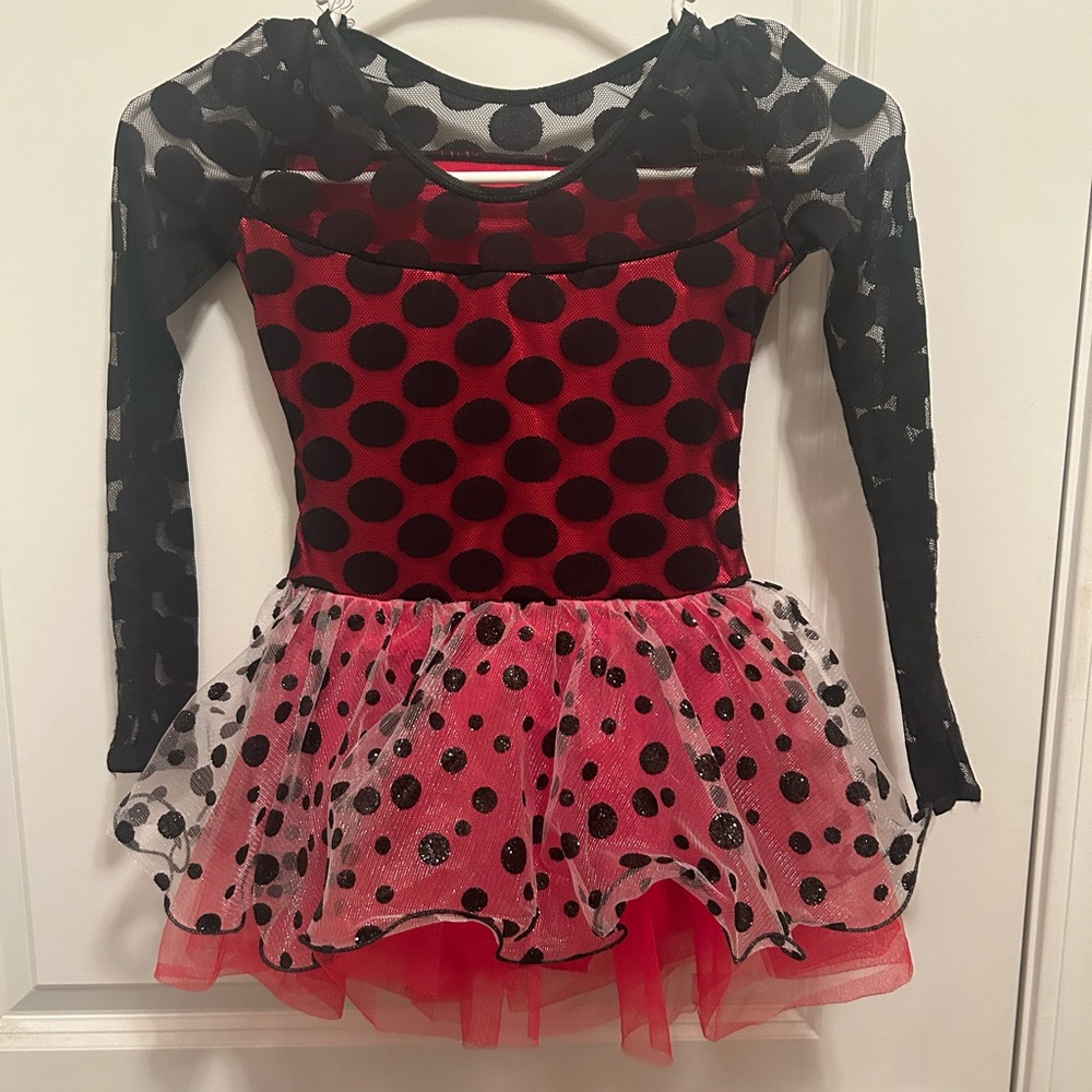 Dance Costume Child Medium ladybug look